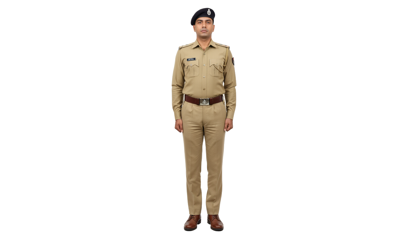 indian police officer png PNG transparent background