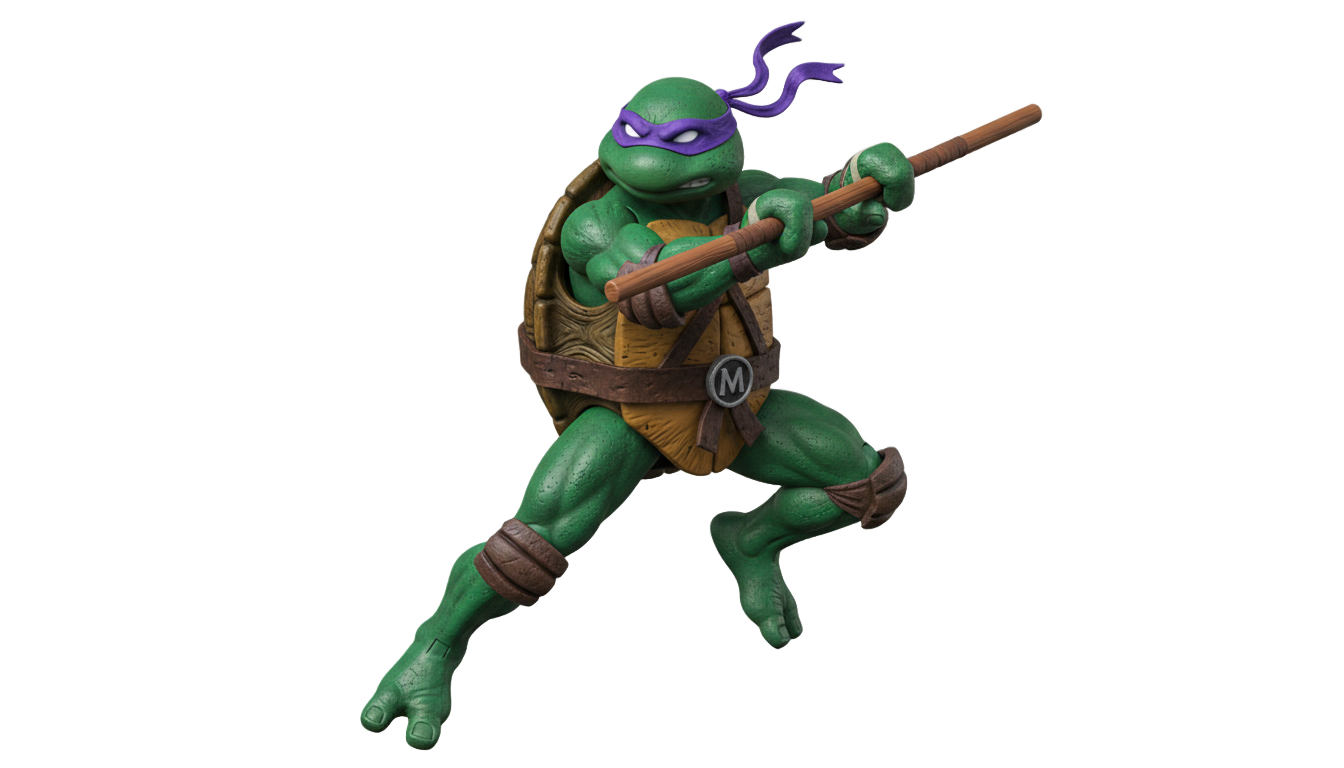 donatello tortugas ninja png PNG transparent background