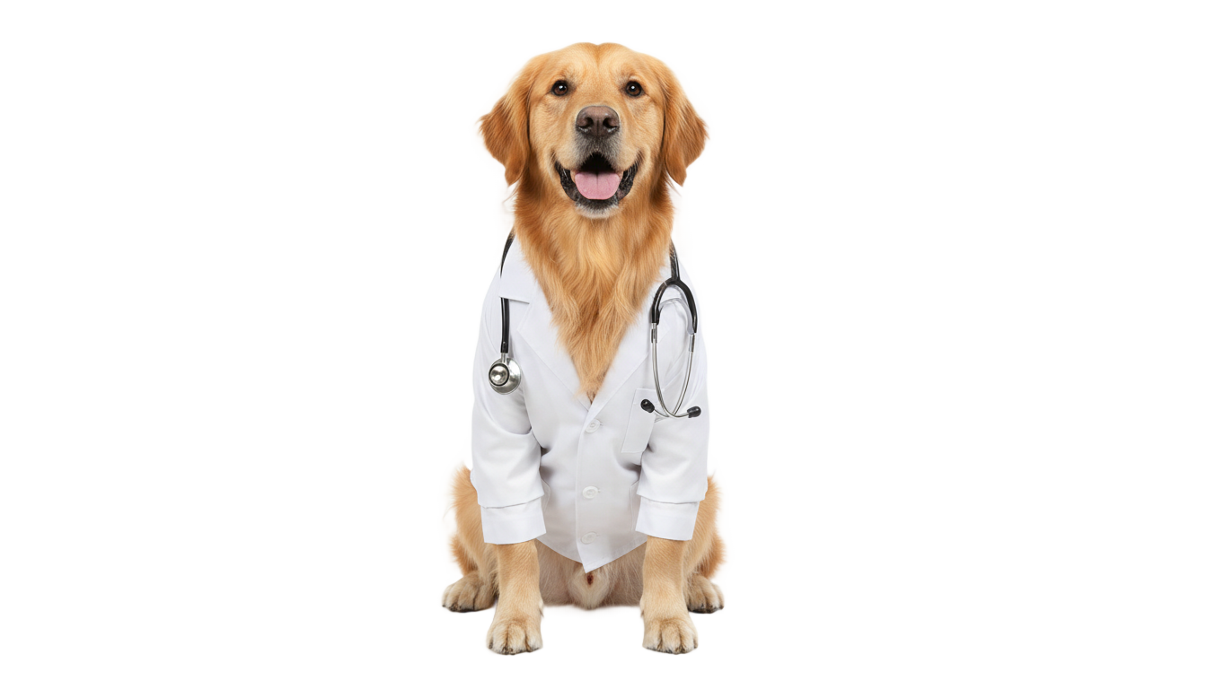 dog doctor png PNG transparent background