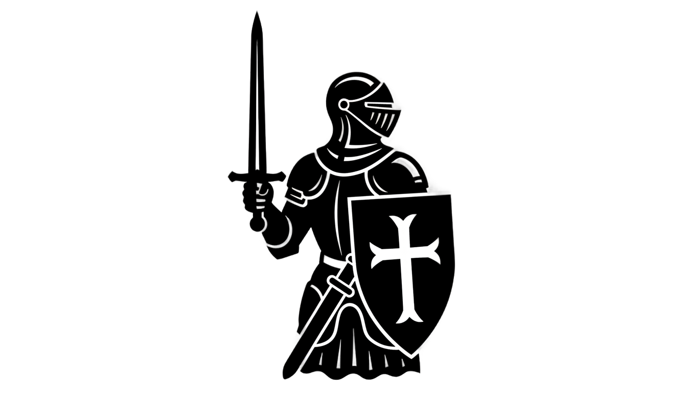 black knight logo png PNG transparent background