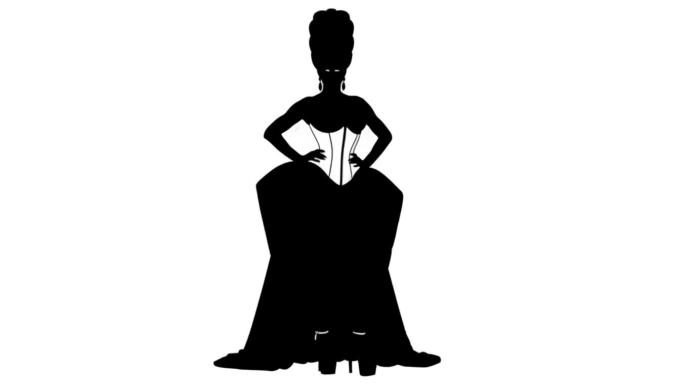 drag queen silhouette png PNG transparent background
