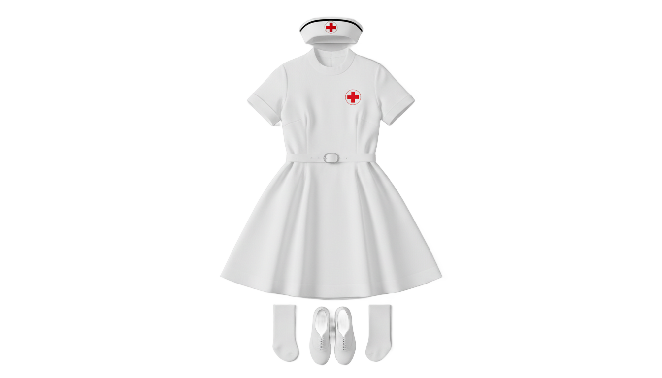 nurse outfit png PNG transparent background