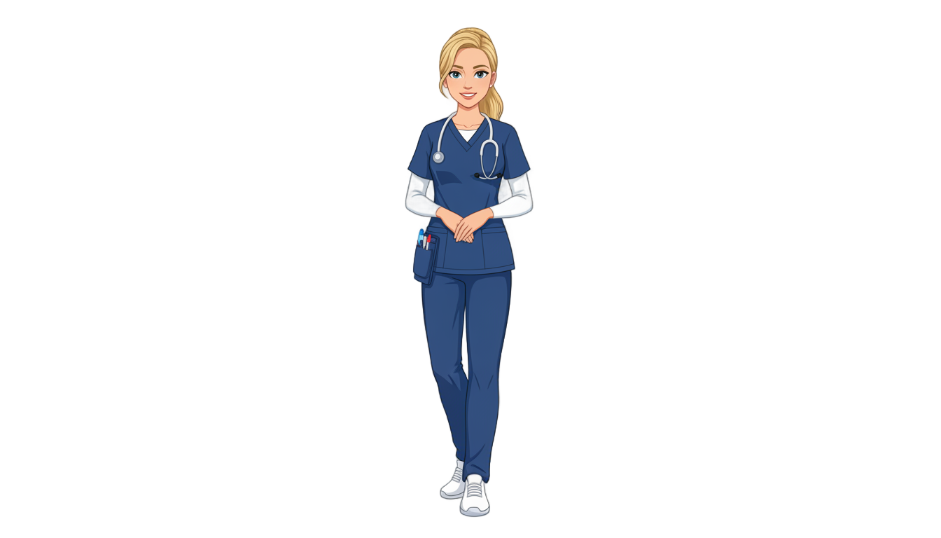 nurse drawing png PNG transparent background