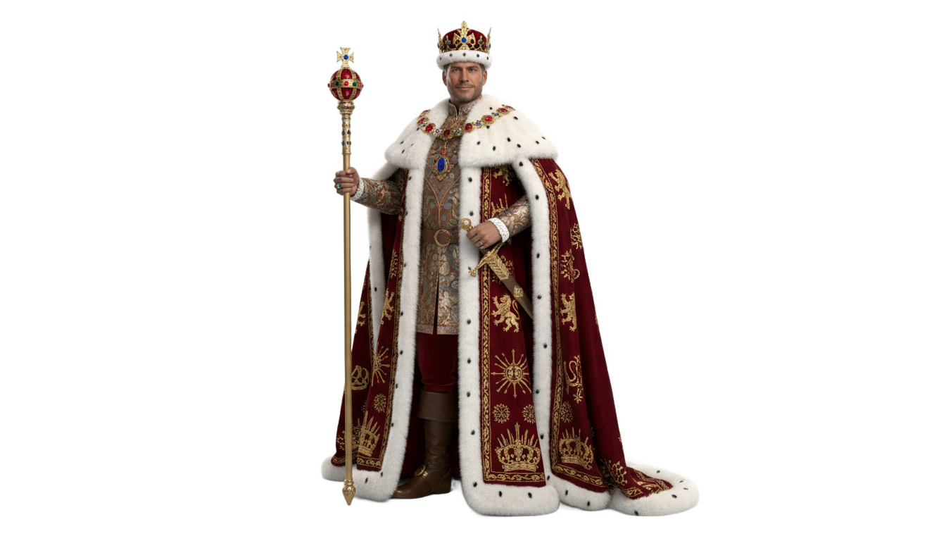 king editing png PNG transparent background