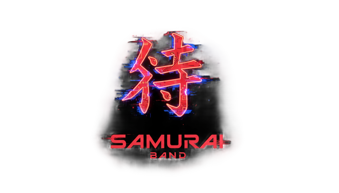 cyberpunk 2077 samurai logo png PNG transparent background