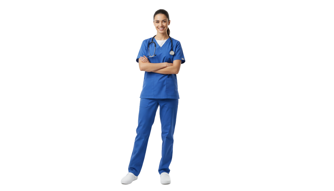 female nurse png PNG transparent background