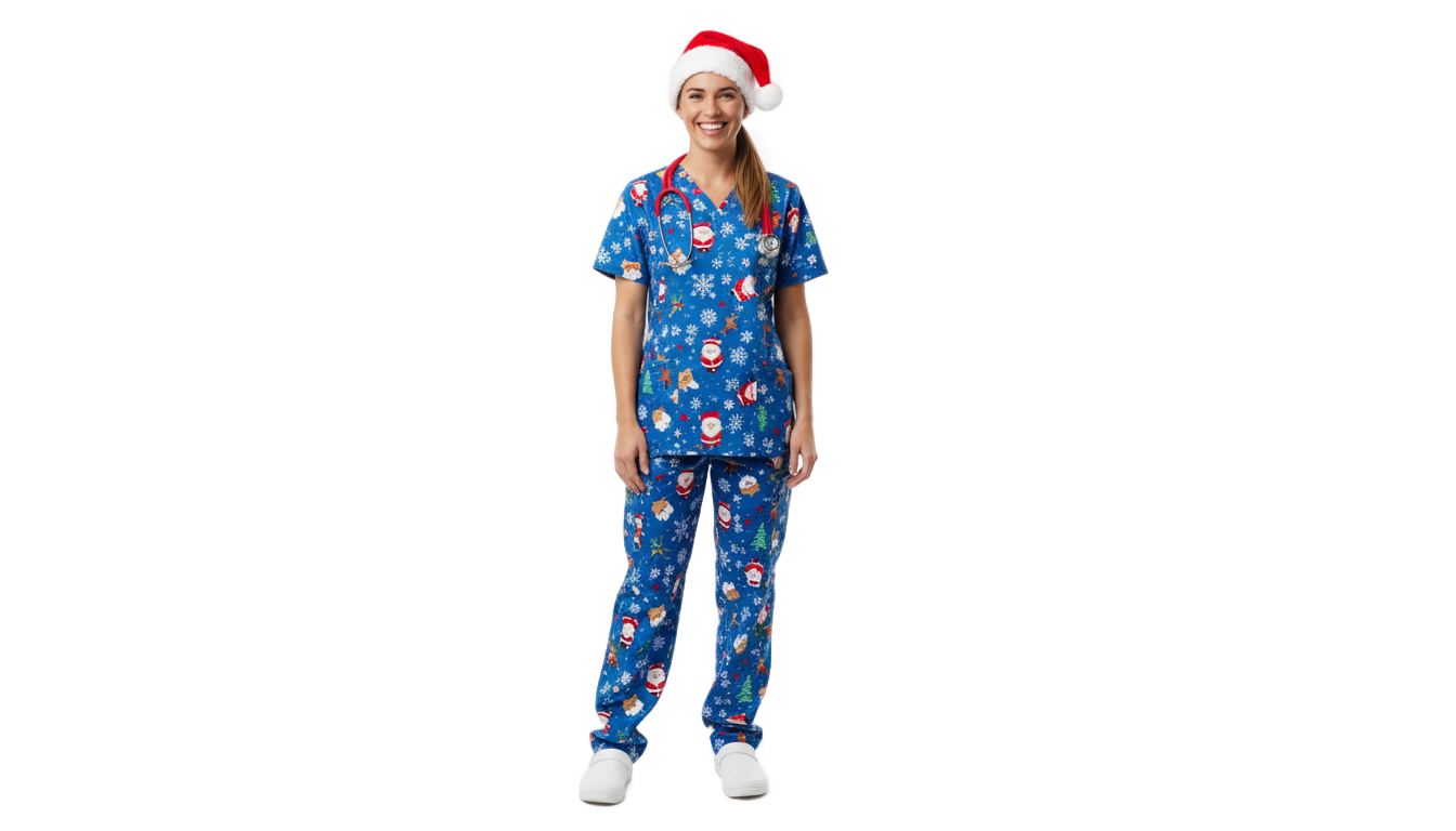 christmas nurse png PNG transparent background