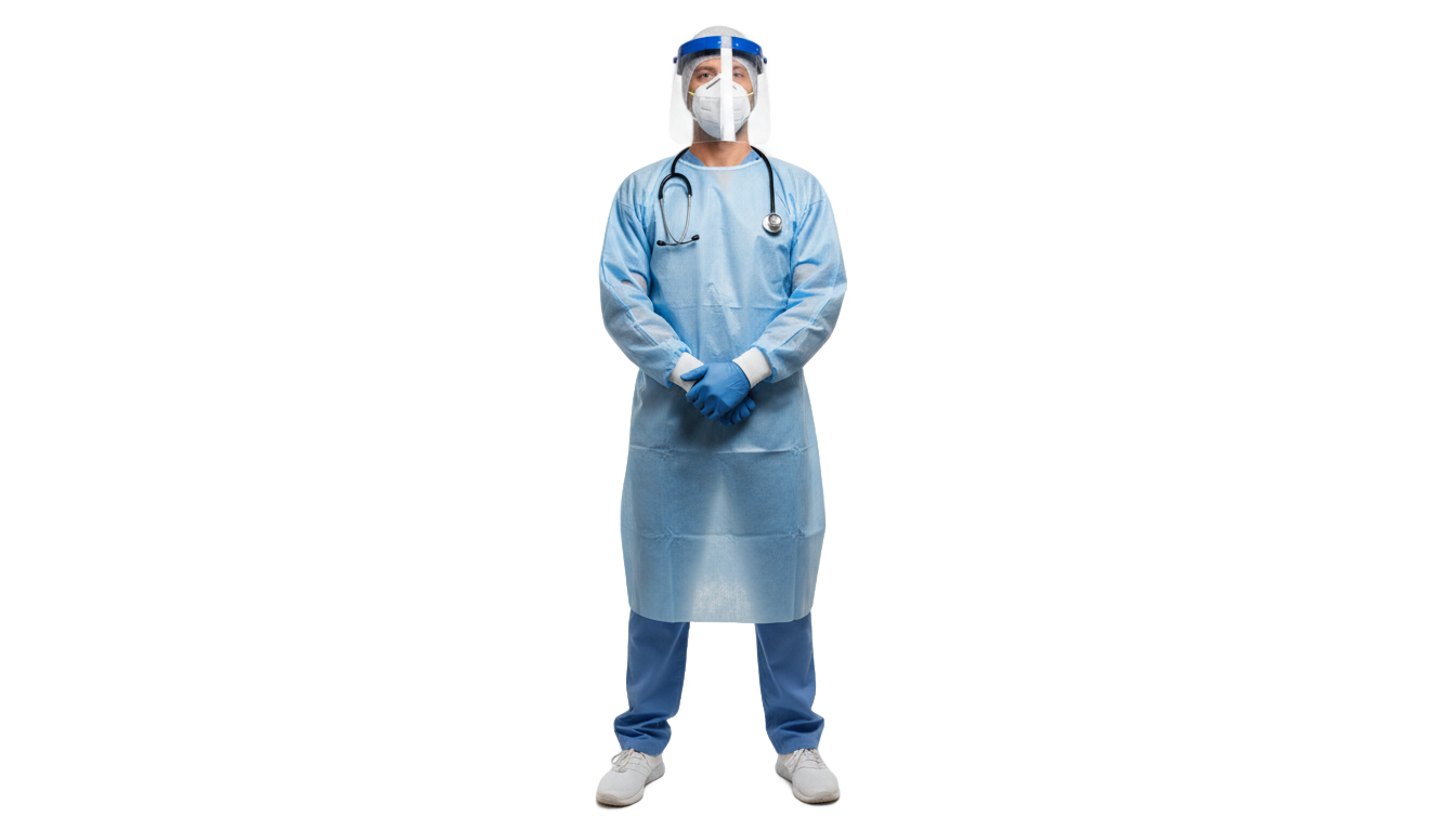 covid doctor png PNG transparent background