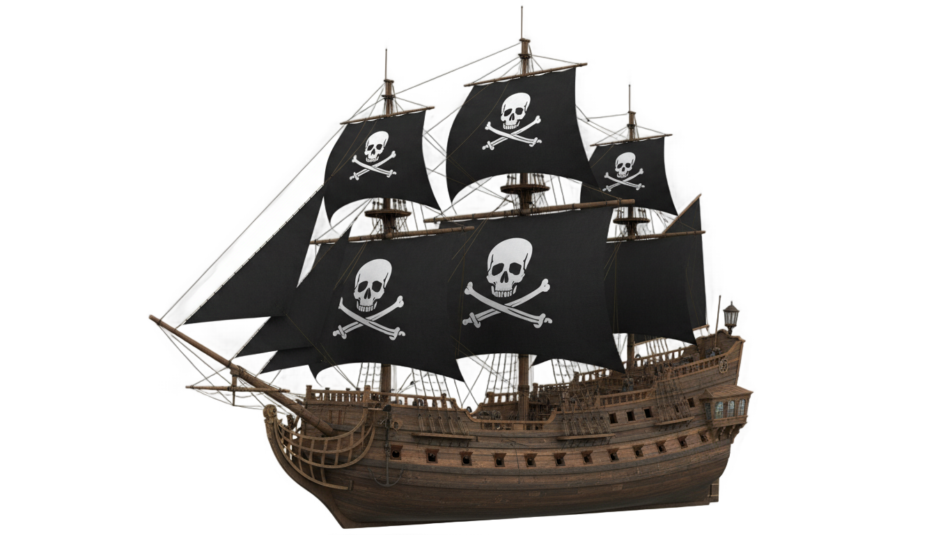 pirate ship png PNG transparent background