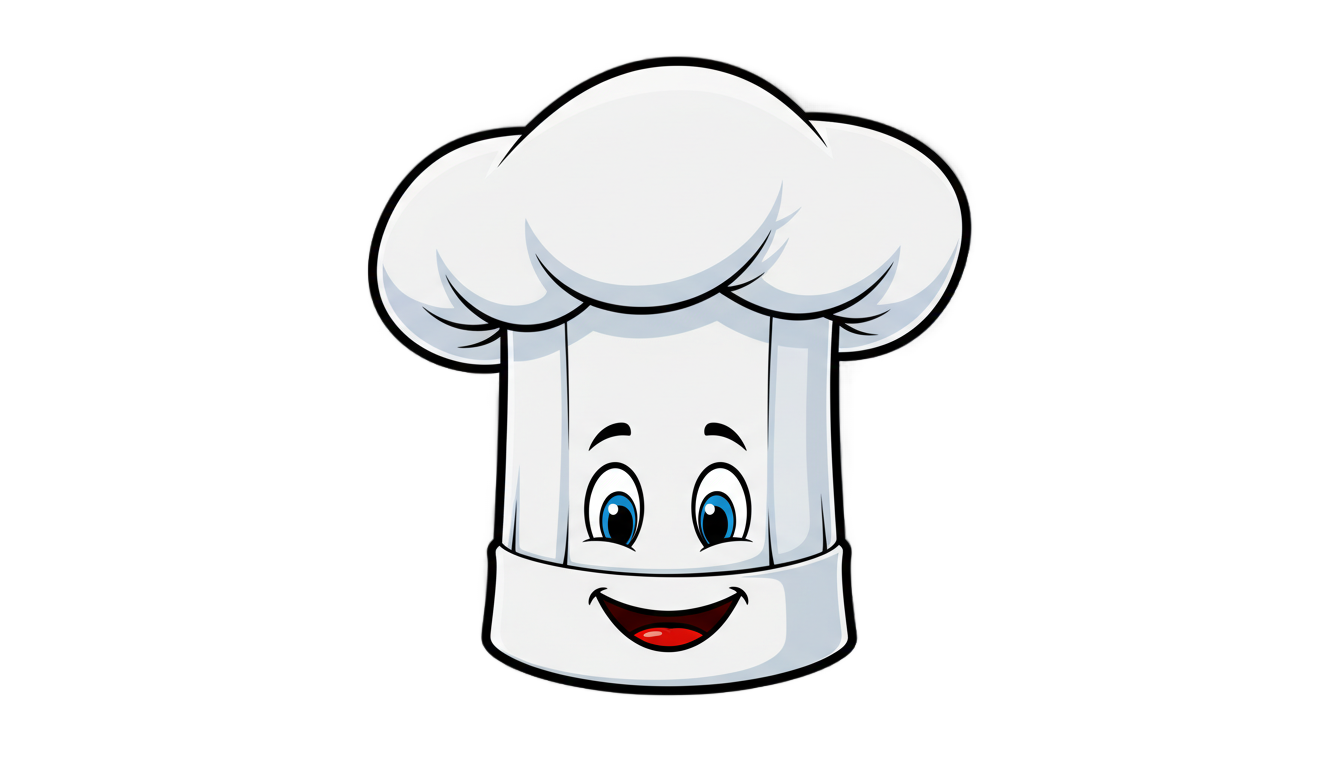 gorro de chef animado png PNG transparent background
