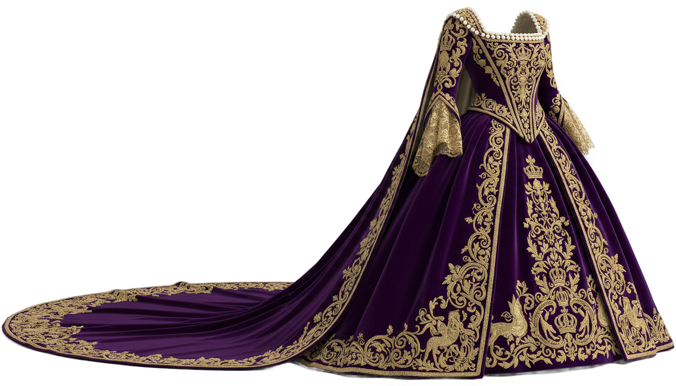 queen dress png PNG transparent background