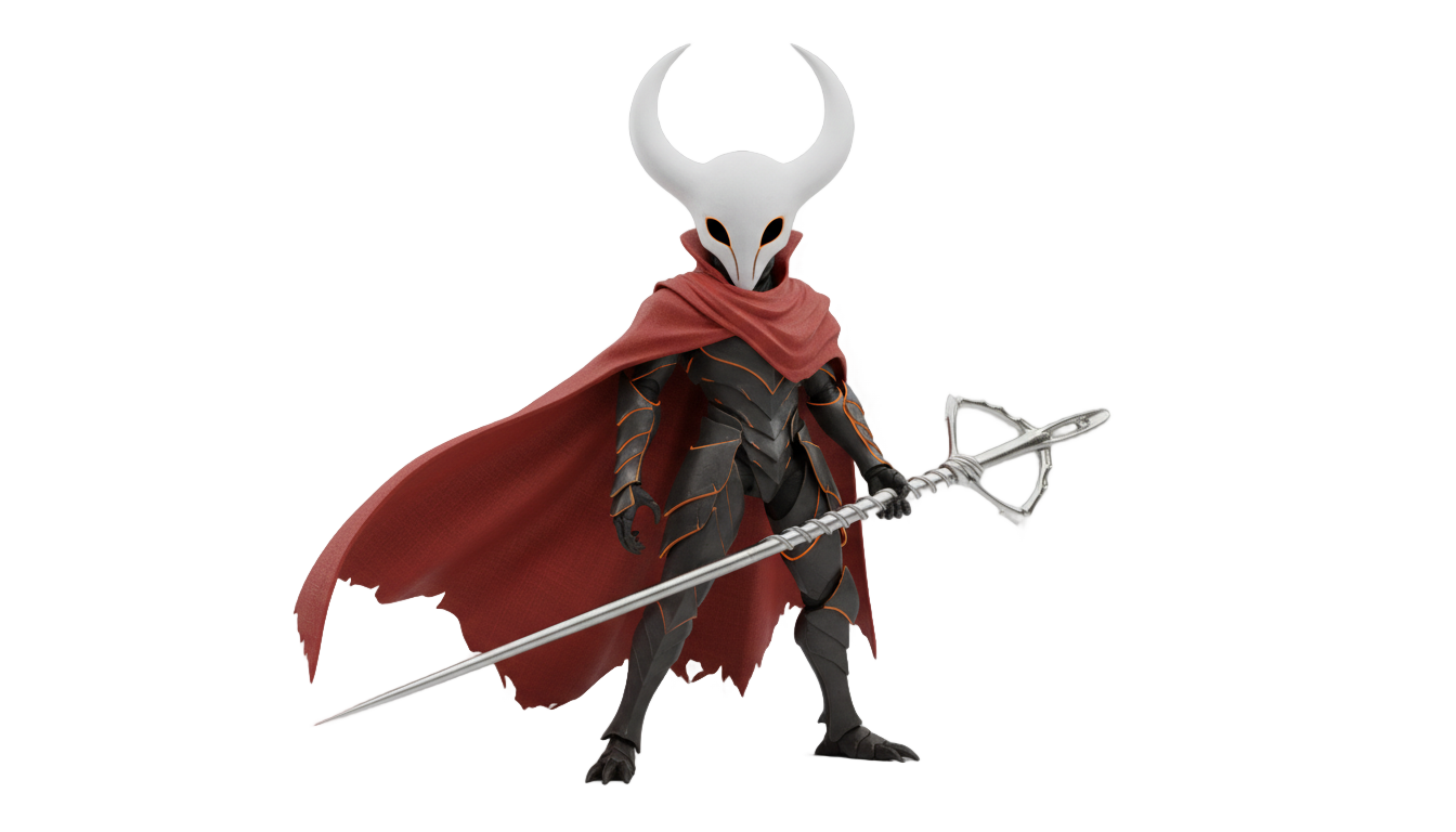 hornet hollow knight png PNG transparent background