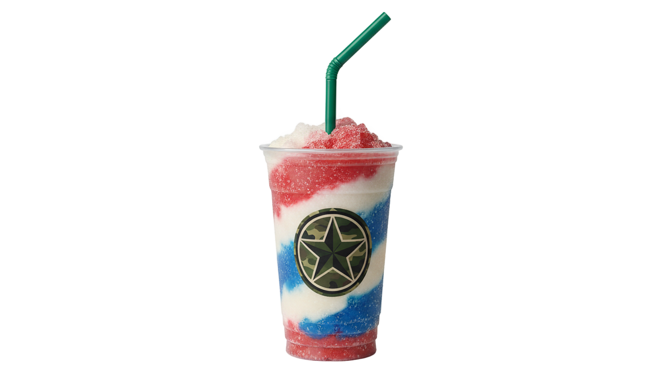 slushy soldier png PNG transparent background