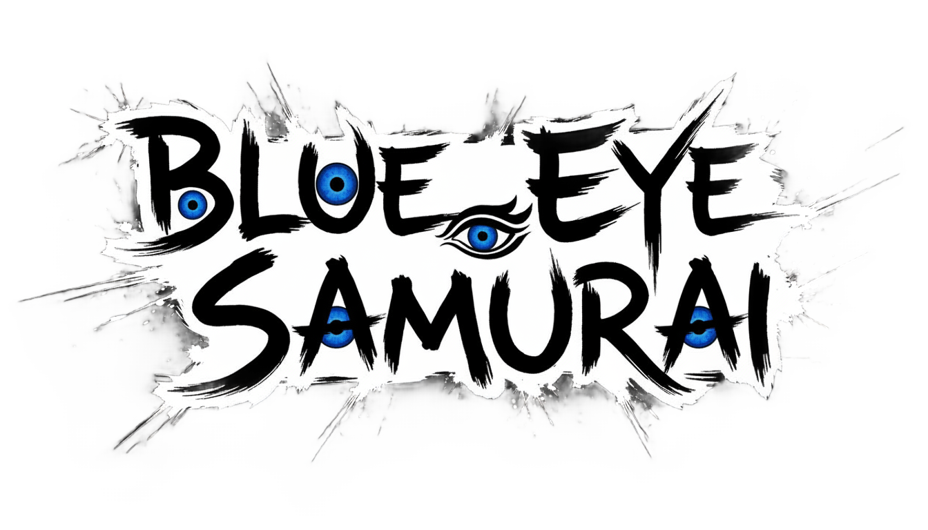 blue eye samurai logo png PNG transparent background
