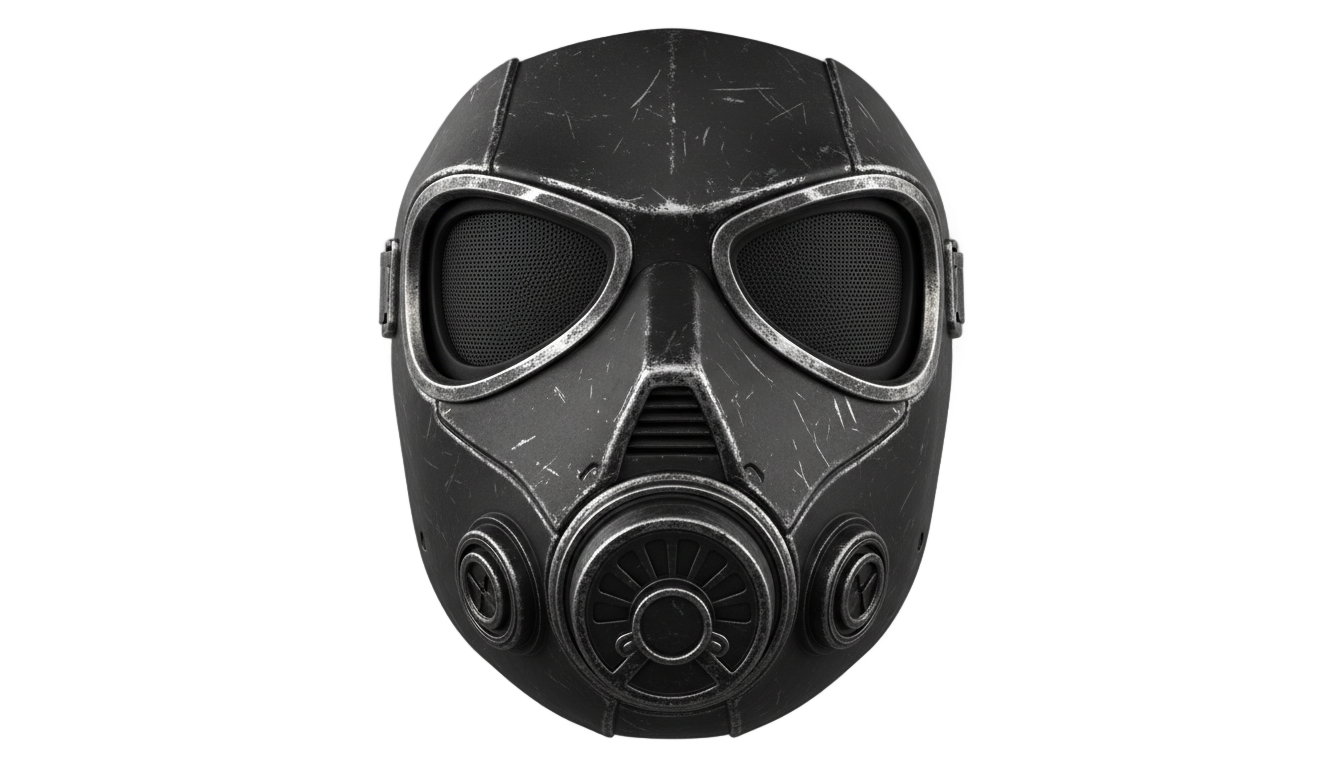 winter soldier mask png PNG transparent background