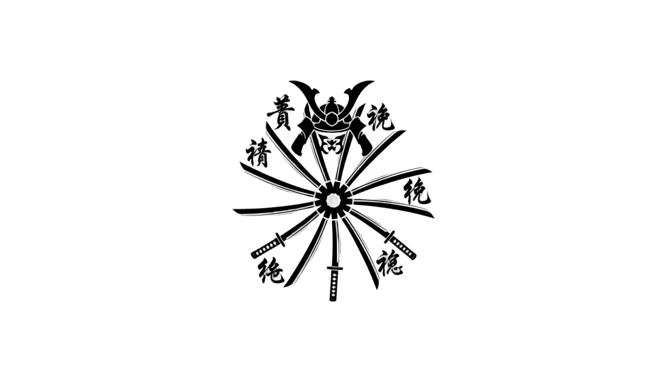 seven samurai logo png PNG transparent background