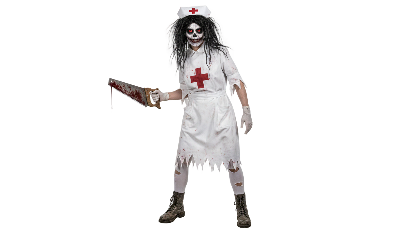 halloween nurse png PNG transparent background