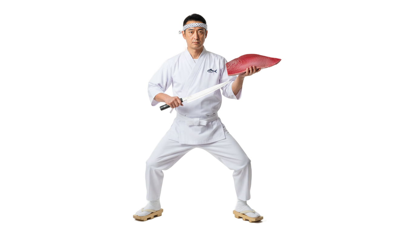 sushi chef png PNG transparent background