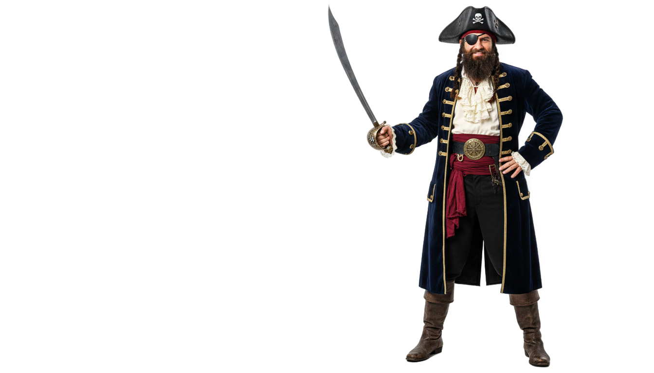pirate captain png PNG transparent background