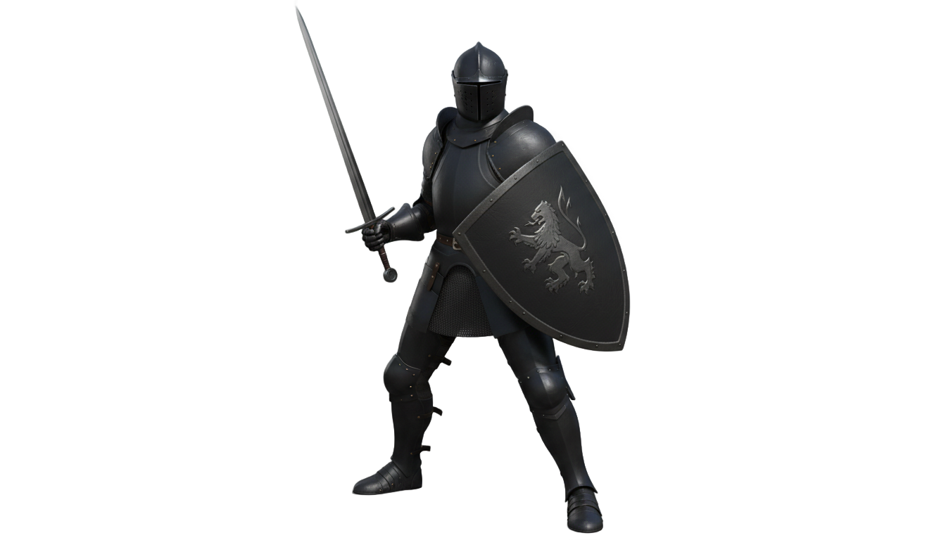 black knight png PNG transparent background