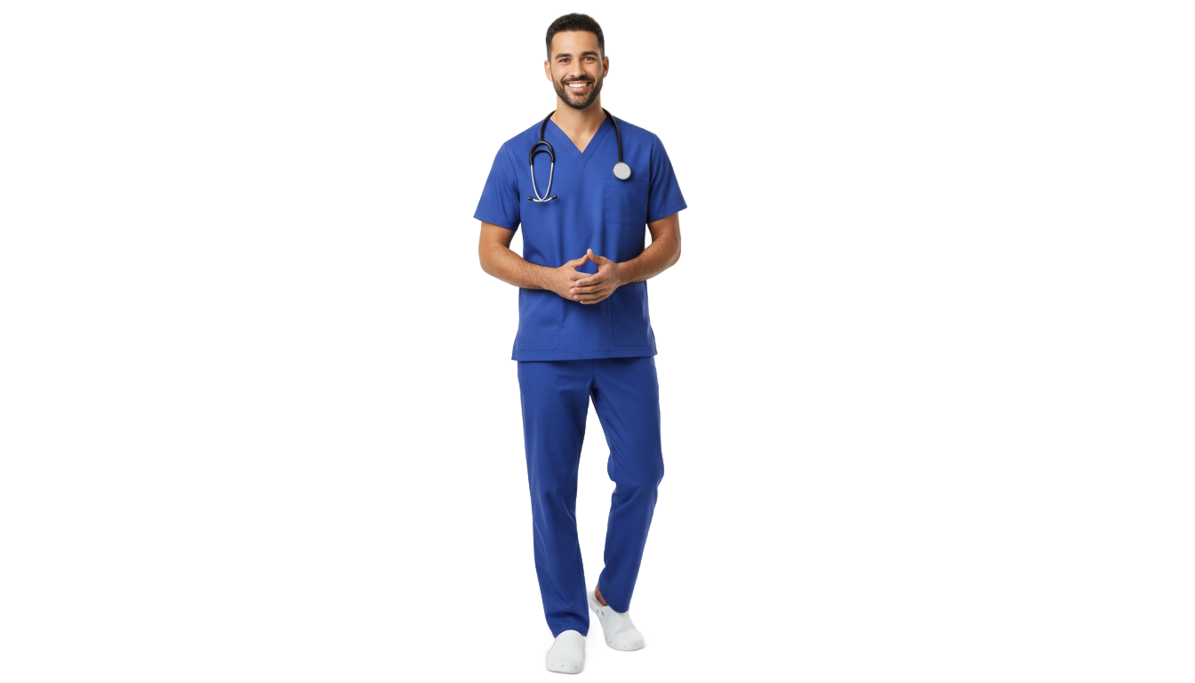 male nurse png PNG transparent background