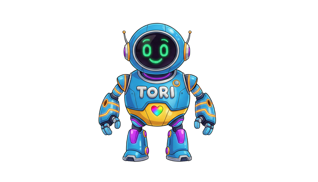 tori el robot png PNG transparent background