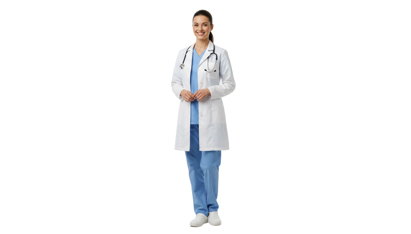 female doctor clipart png PNG transparent background