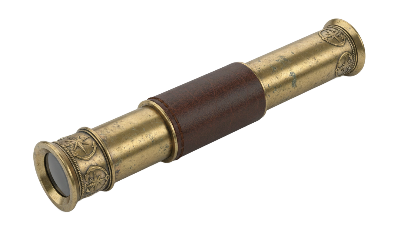 pirate telescope png PNG transparent background