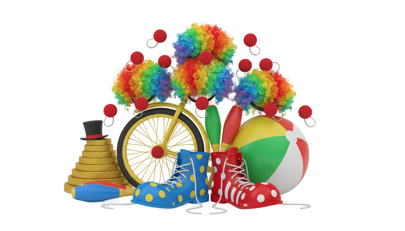 clown aesthetic png PNG transparent background