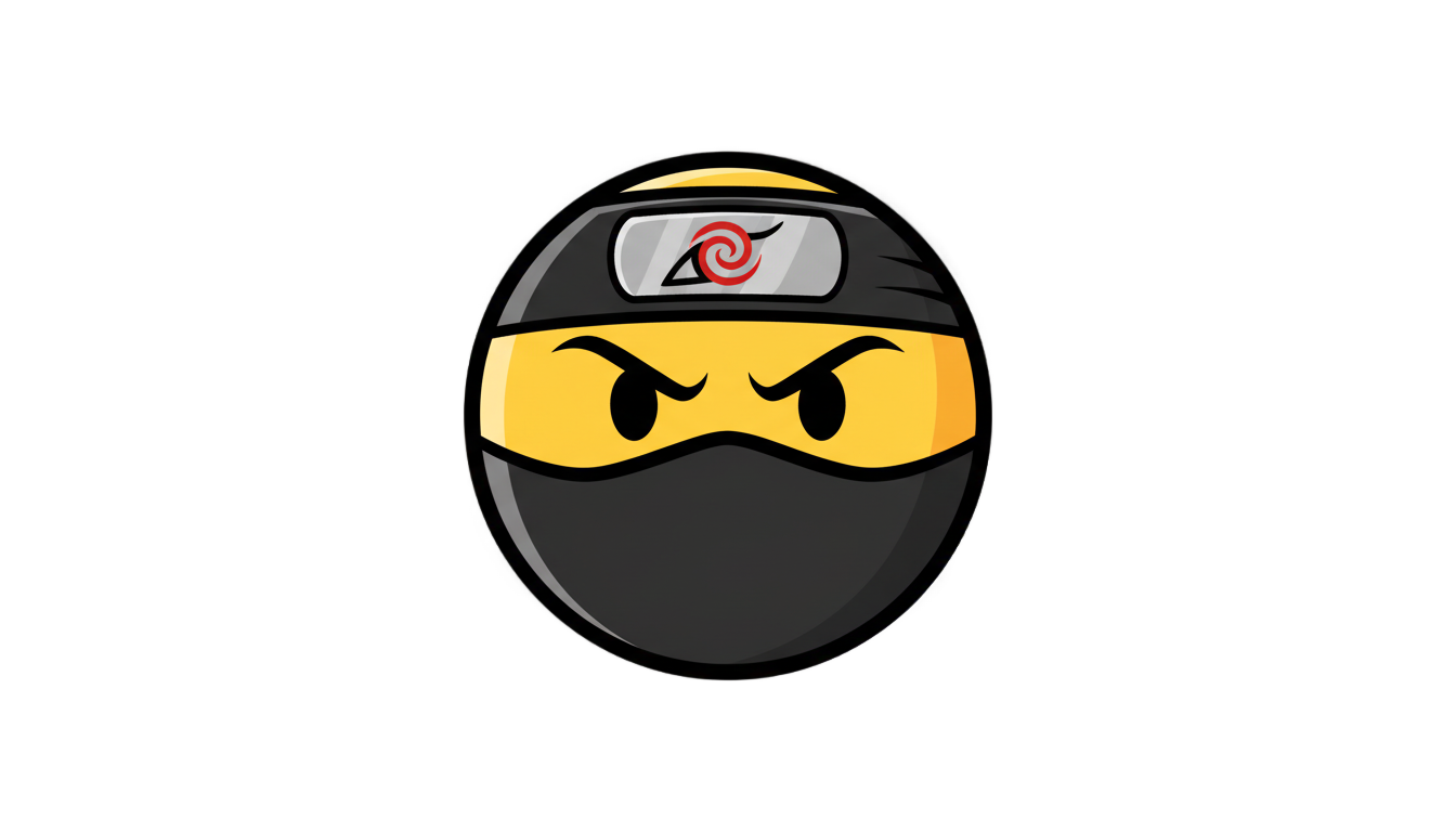 iphone ninja emoji png PNG transparent background