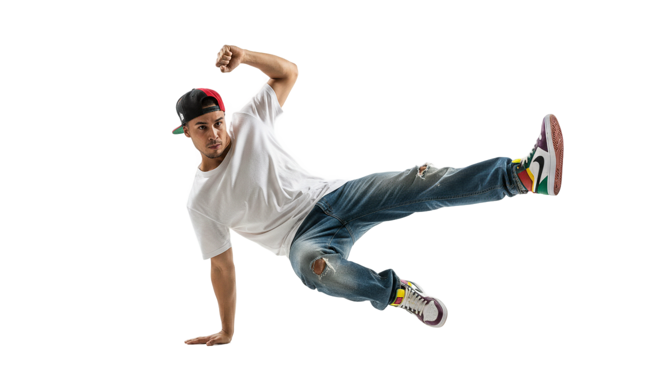 hip hop dancer png PNG transparent background