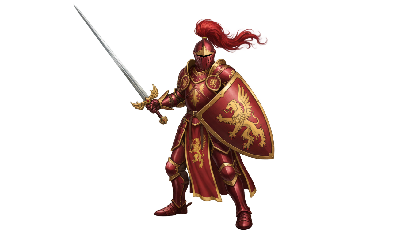 dark red knight png PNG transparent background