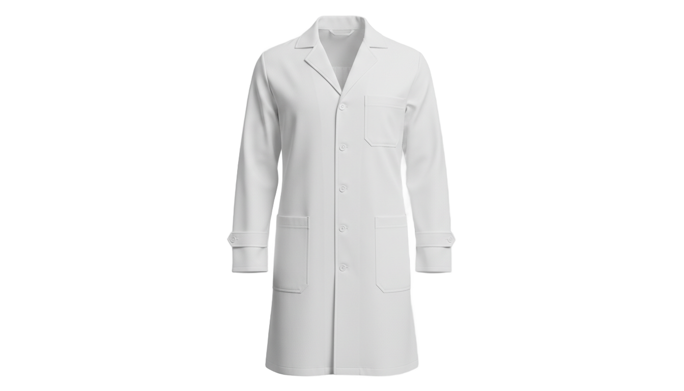 doctor white coat png PNG transparent background