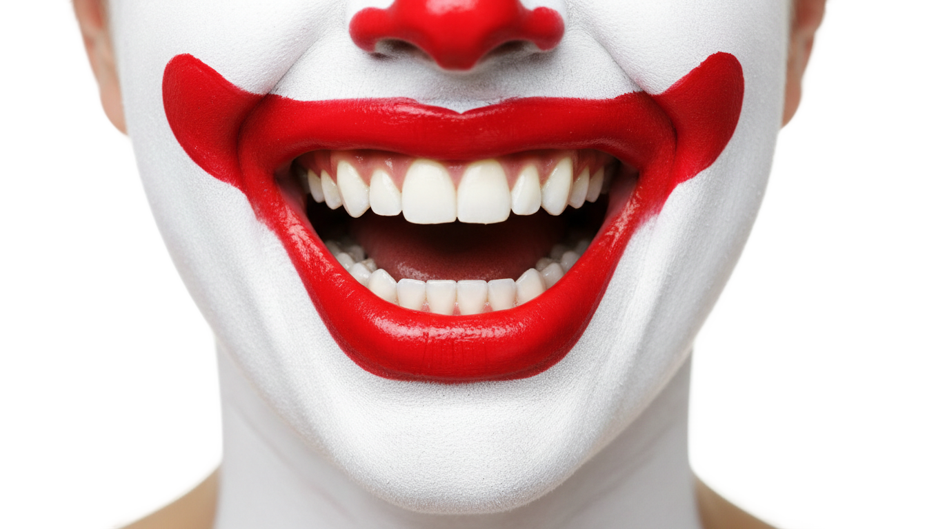 clown smile png PNG transparent background