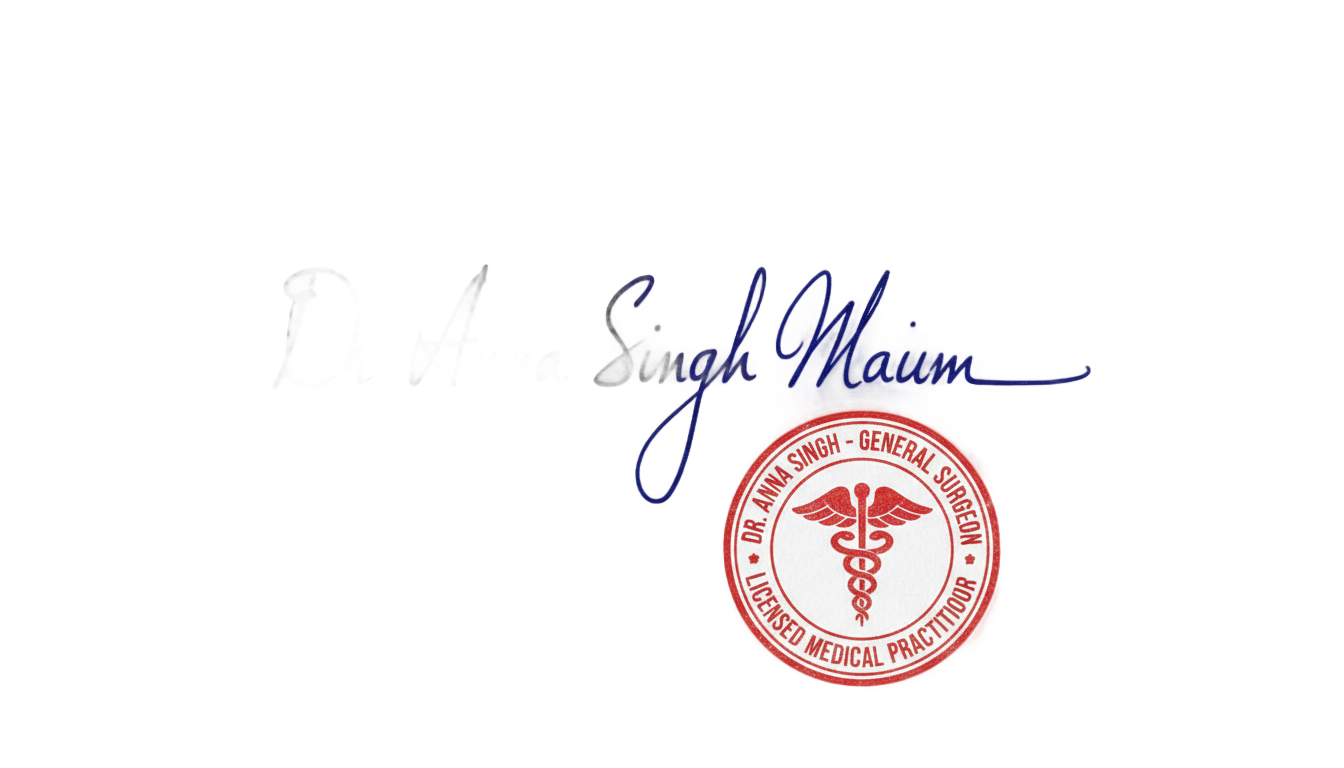 firma de doctor con sello png PNG transparent background