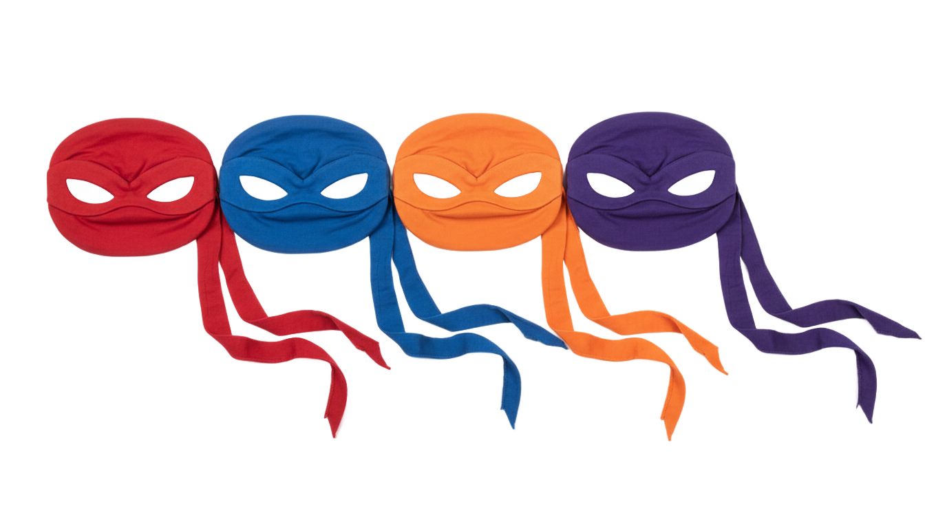 tortugas ninja caras png PNG transparent background