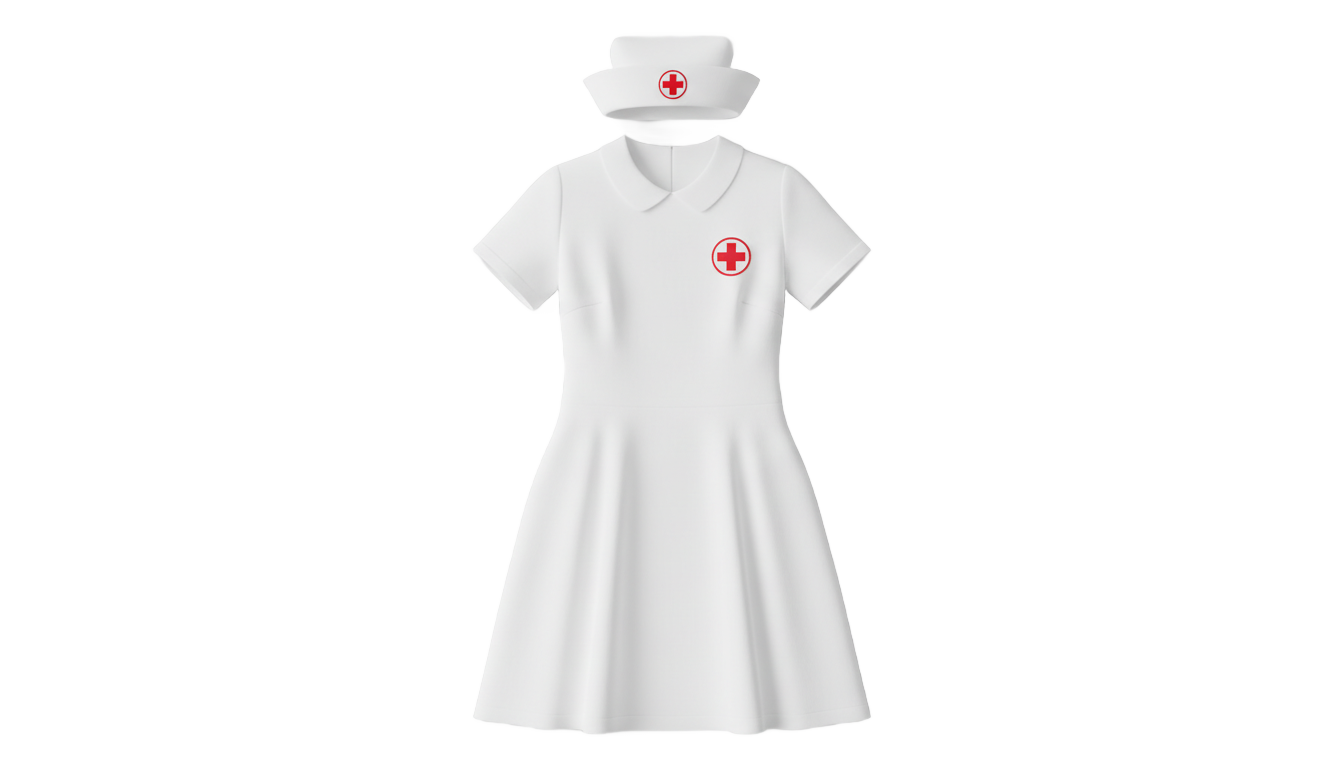 nurse outfit png PNG transparent background