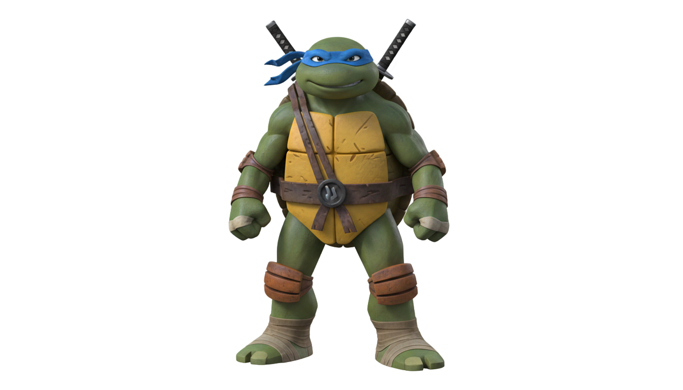leonardo ninja turtle png PNG transparent background