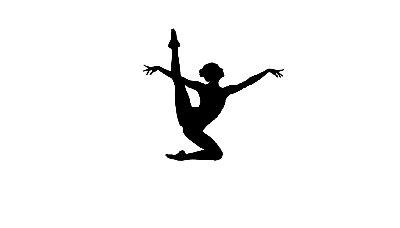 contemporary dancer silhouette png PNG transparent background