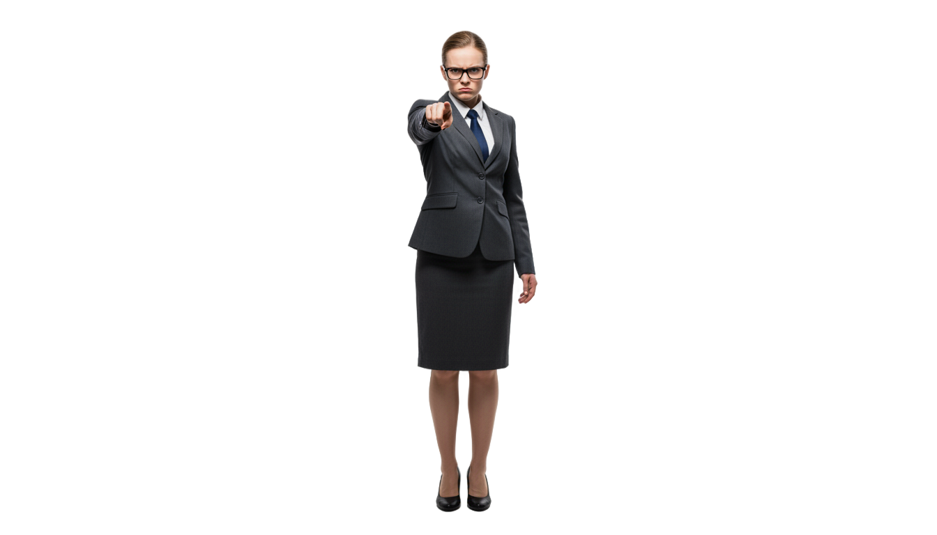 scary teacher png PNG transparent background