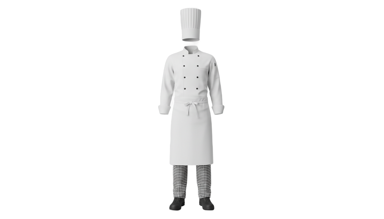 chef outfit png PNG transparent background