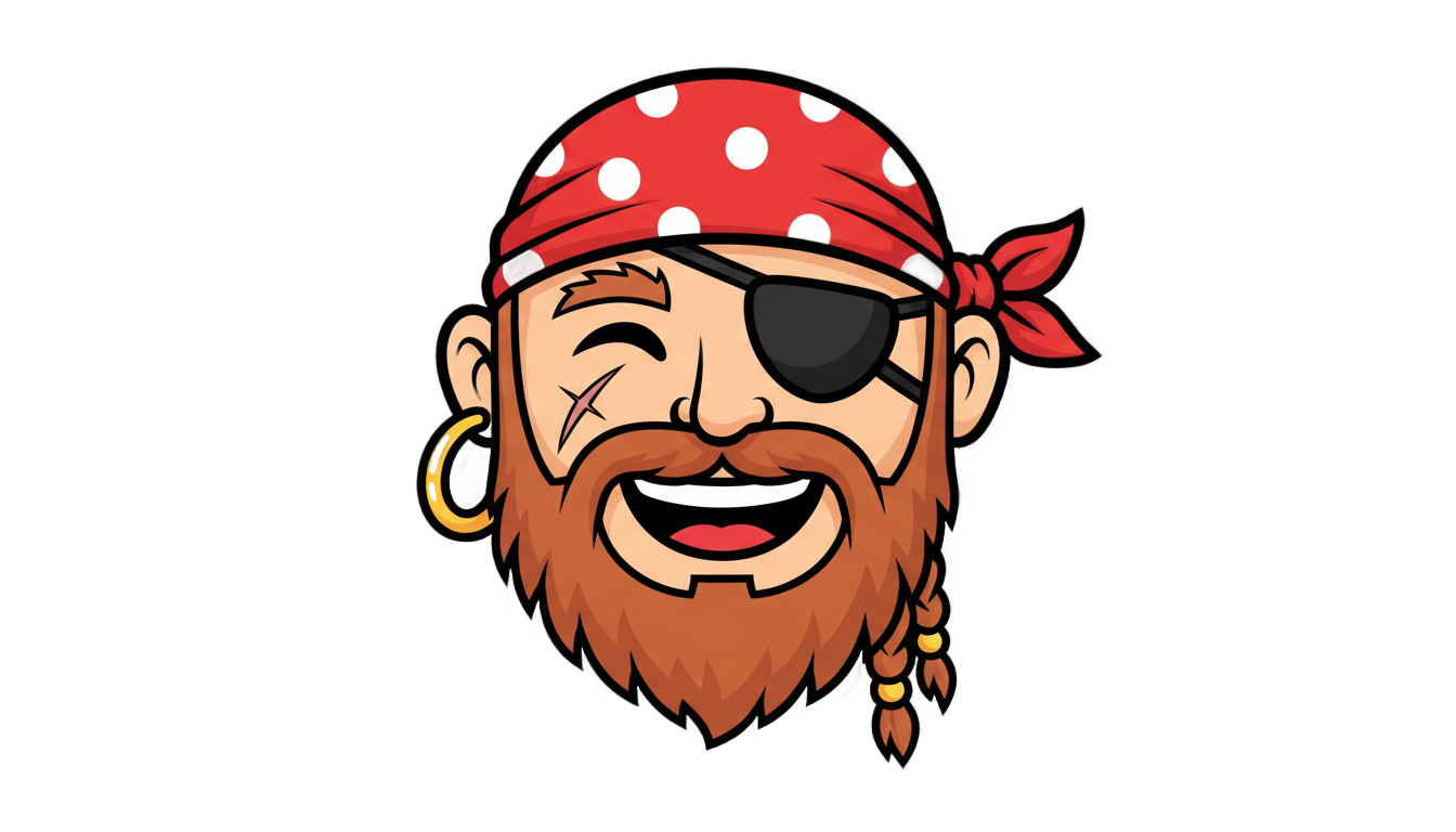 pirate emoji png PNG transparent background