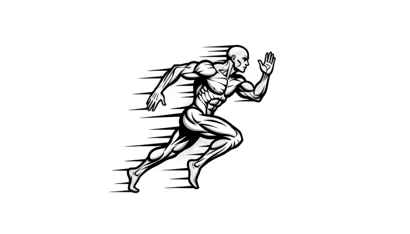 athlete logo png PNG transparent background