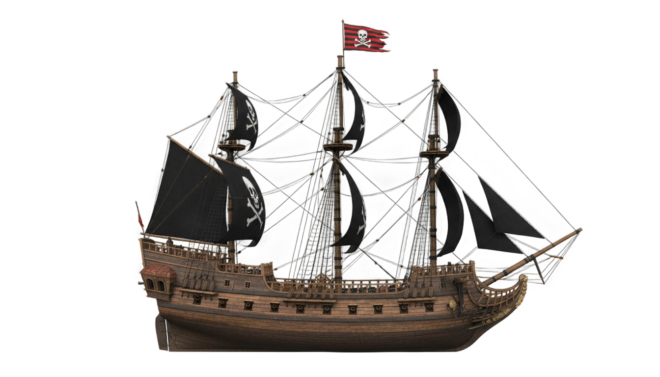 pirate ship png PNG transparent background