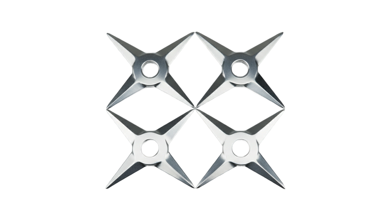 ninja stars png PNG transparent background