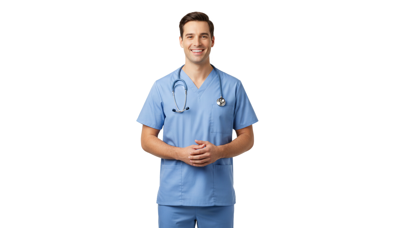 male nurse clipart png PNG transparent background