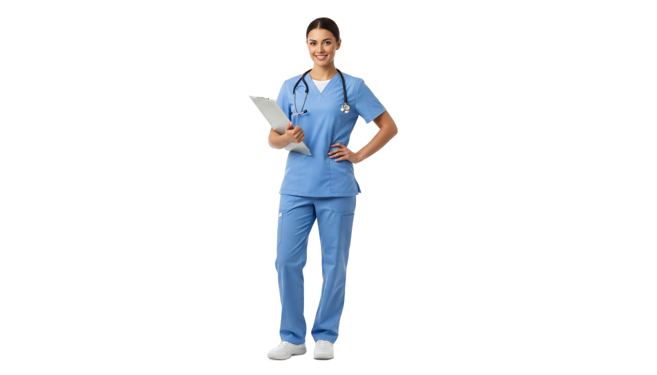 nurse art png PNG transparent background
