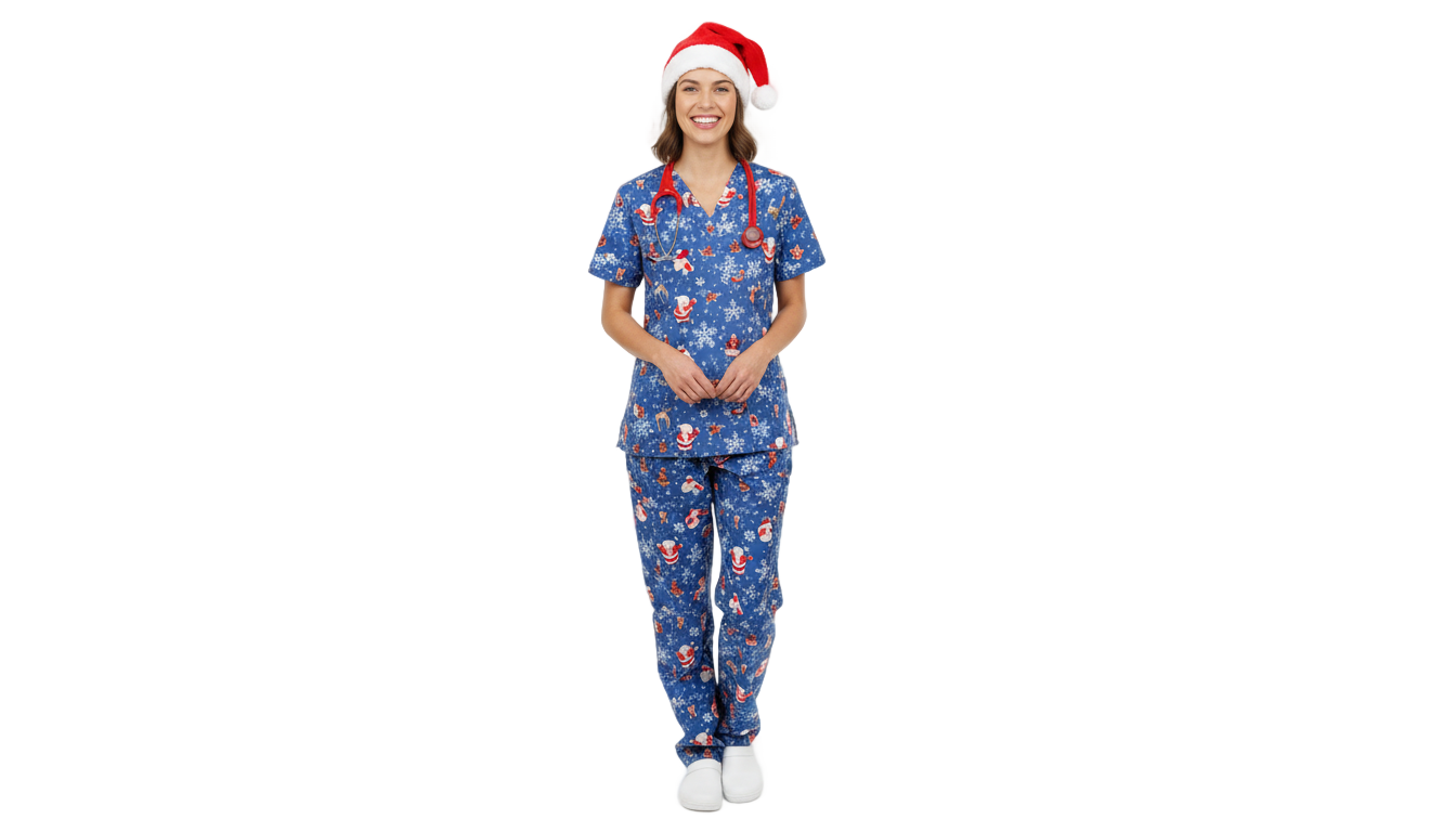 christmas nurse png PNG transparent background