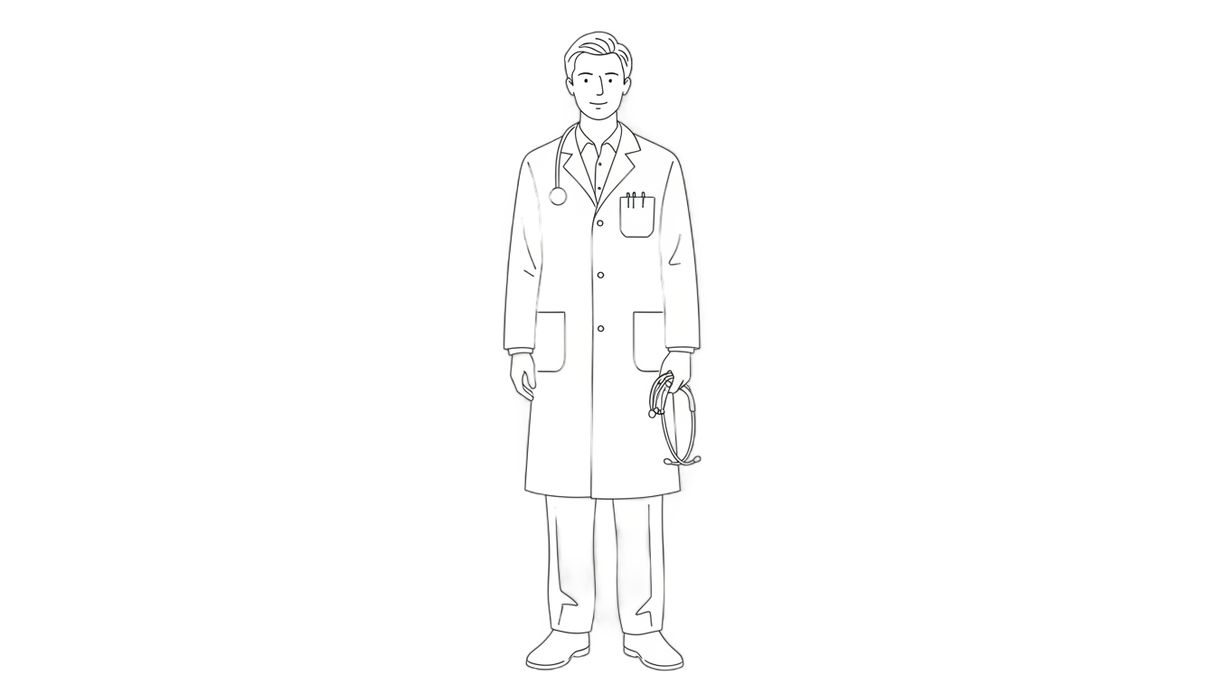doctor outline png PNG transparent background