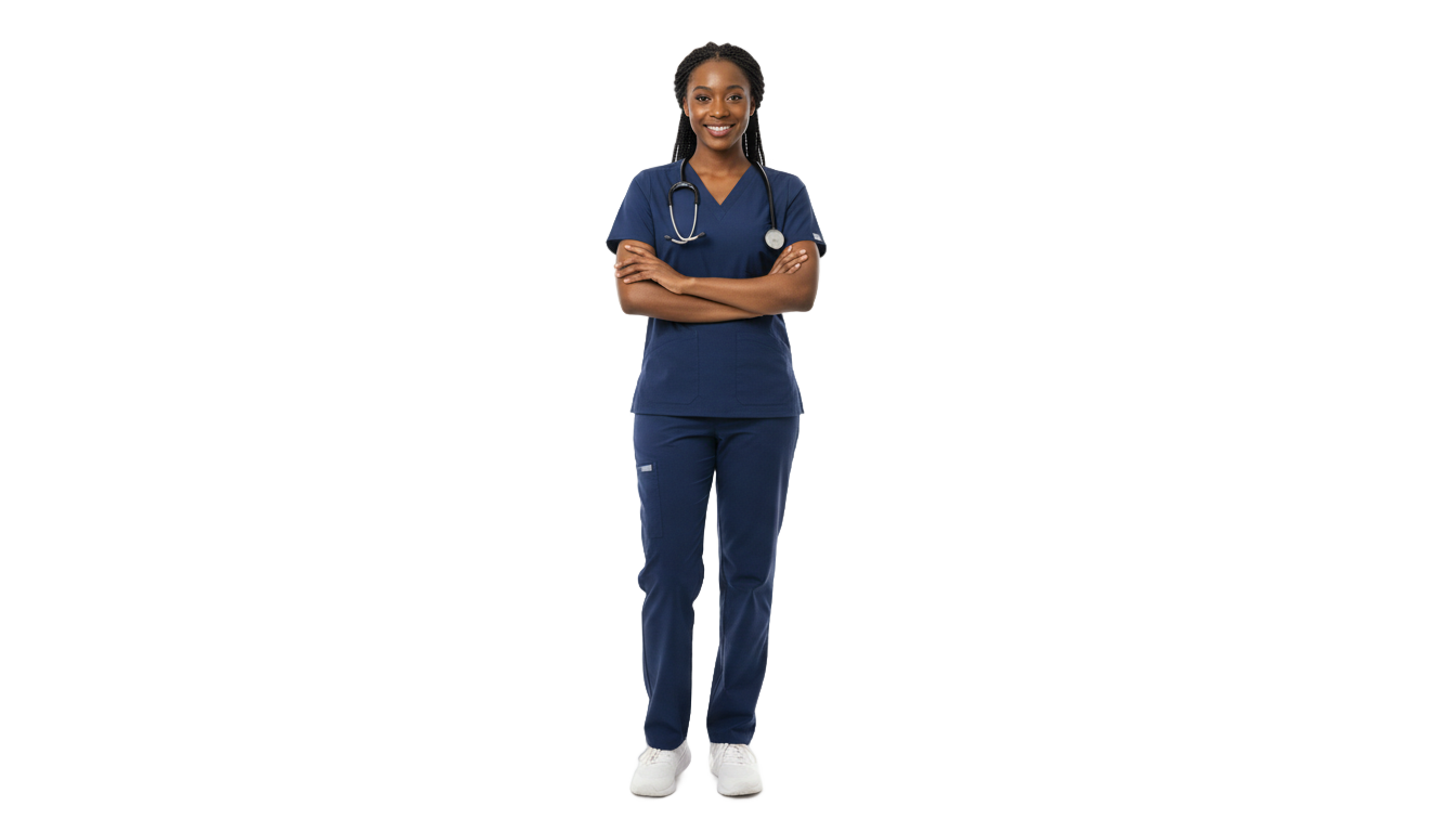 black nurse png PNG transparent background